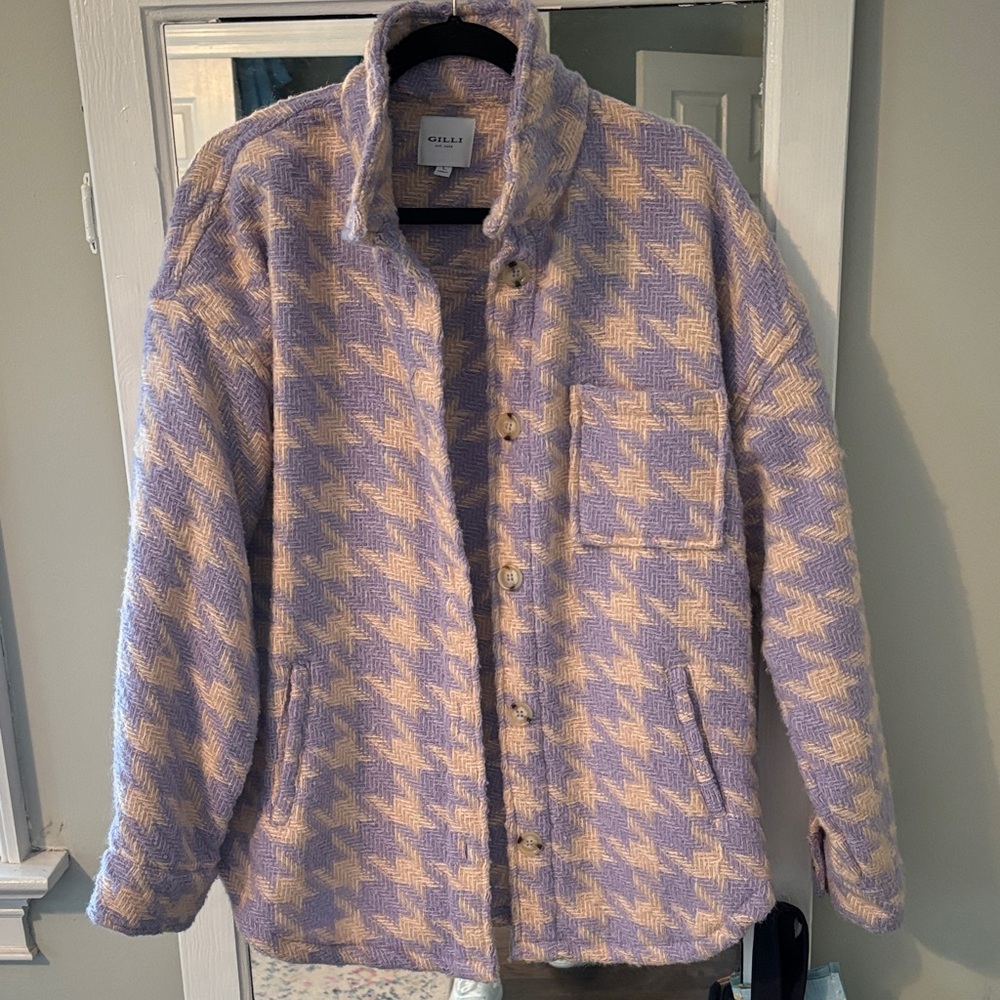 Gilli Lavender and Beige Jacket
